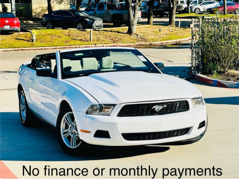 2010 Ford Mustang for sale at Texas Drive Auto in Dallas TX