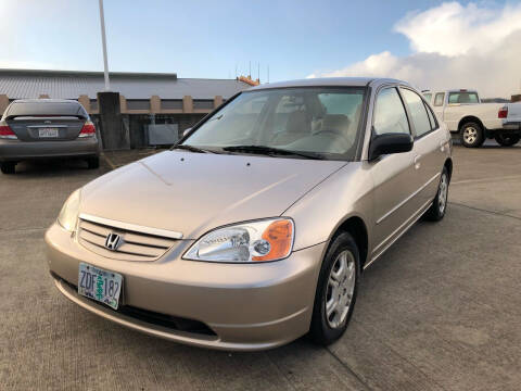 2002 Honda Civic for sale at Rave Auto Sales in Corvallis OR