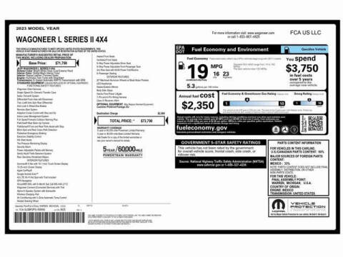 2023 Jeep Wagoneer L Series II