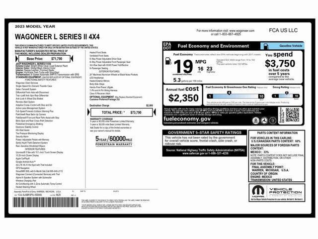2023 Jeep Wagoneer L Series II