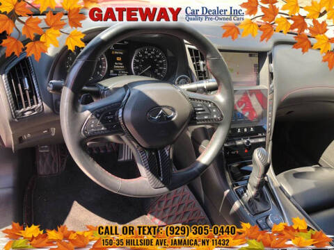 2022 Infiniti Q50 Red Sport 400