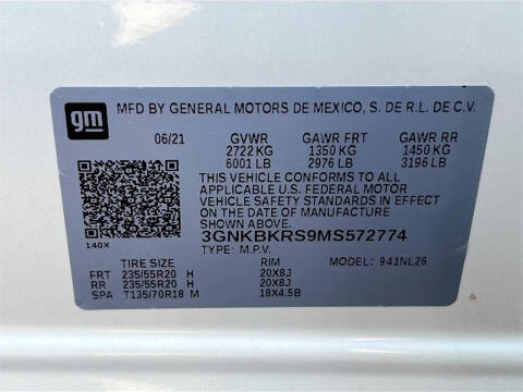 2021 Chevrolet Blazer RS