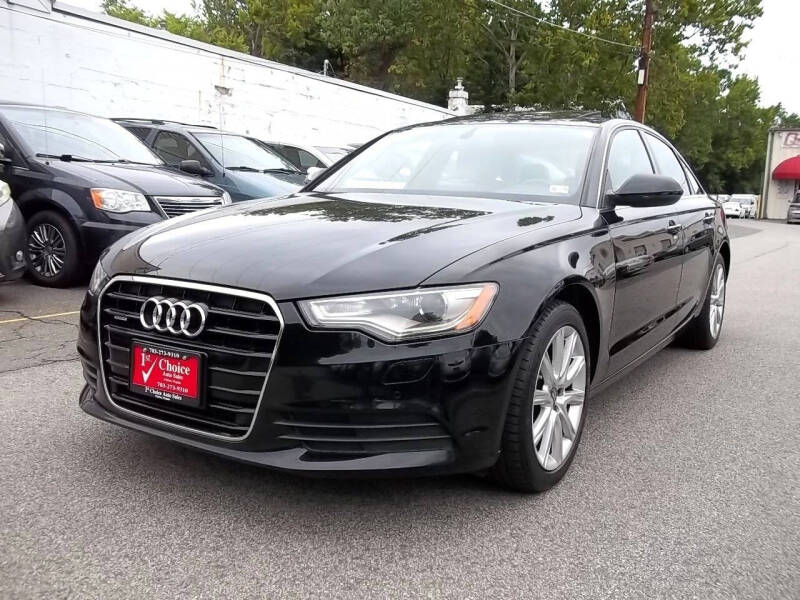 2013 Audi A6 for sale at 1st Choice Auto Sales in Fairfax VA