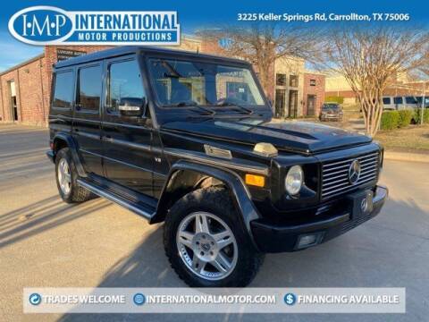 2003 Mercedes-Benz G-Class for sale at International Motor Productions in Carrollton TX