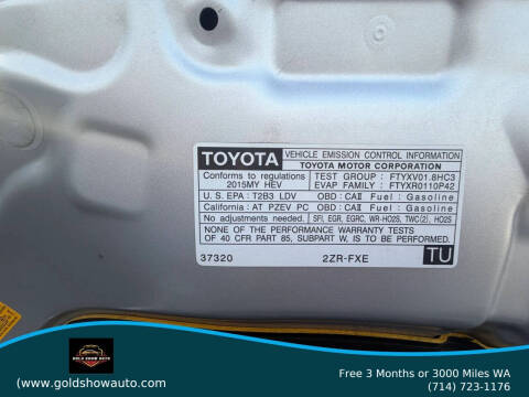2015 Toyota Prius