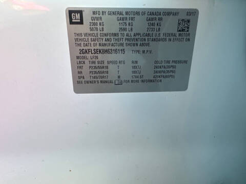 2017 GMC Terrain SLE-1