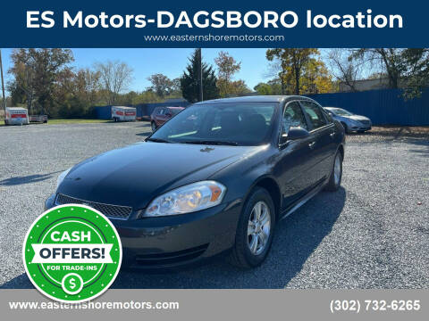2013 Chevrolet Impala for sale at ES Motors-DAGSBORO location in Dagsboro DE
