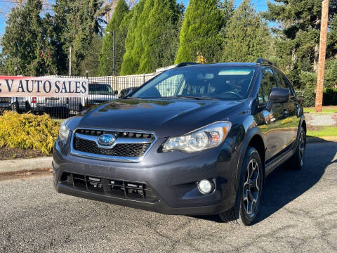 2013 Subaru XV Crosstrek for sale at A & V AUTO SALES LLC in Marysville WA