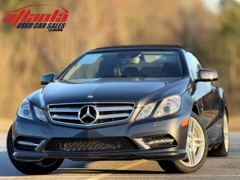 2012 Mercedes-Benz E-Class for sale at Atlanta Used Car Sales in Lilburn GA