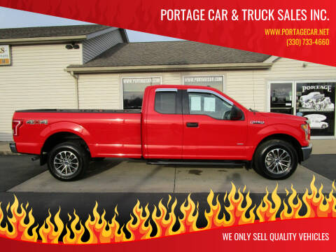 2016 Ford F-150 for sale at Portage Car & Truck Sales Inc. in Akron OH