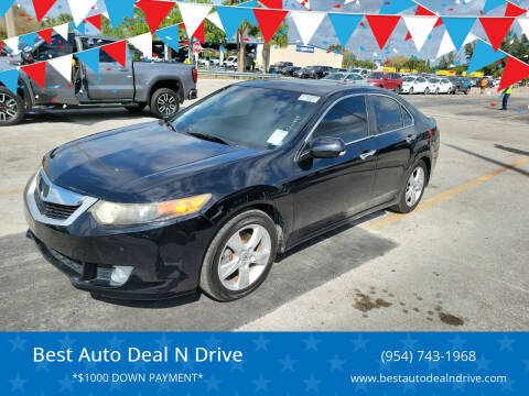 2009 Acura TSX for sale at Best Auto Deal N Drive in Hollywood FL