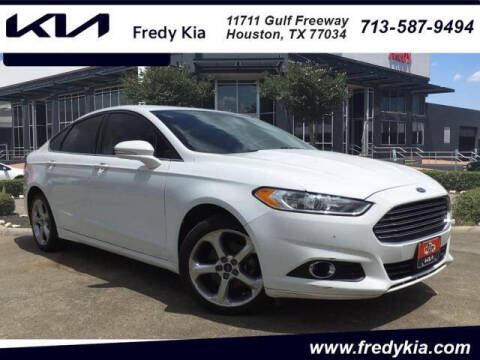 2016 Ford Fusion for sale at FREDY KIA USED CARS in Houston TX