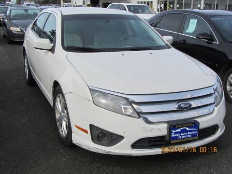 2012 Ford Fusion for sale at Mendocino Auto Auction in Ukiah CA
