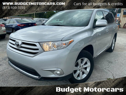 2012 Toyota Highlander for sale at Budget Motorcars in Tampa FL