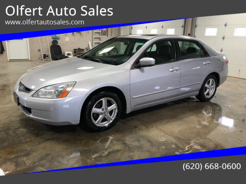 2004 Honda Accord for sale at Olfert Auto Sales LLC in Copeland KS