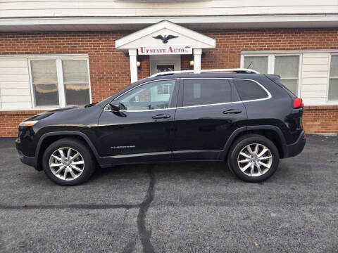 2014 Jeep Cherokee for sale at UPSTATE AUTO INC in Germantown NY