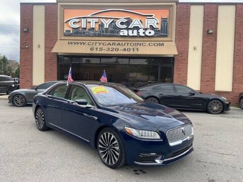 2018 Lincoln Continental for sale at CITY CAR AUTO INC in Nashville TN