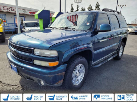 2005 Chevrolet Tahoe for sale at BAYSIDE AUTO SALES in Everett WA