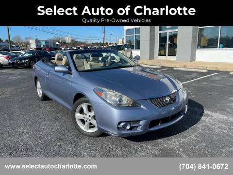 2007 Toyota Camry Solara for sale at Select Auto of Charlotte in Matthews NC