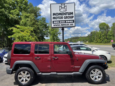 2012 Jeep Wrangler Unlimited for sale at Momentum Motor Group in Lancaster SC