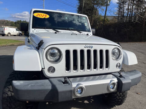 2018 Jeep Wrangler JK Unlimited Sahara