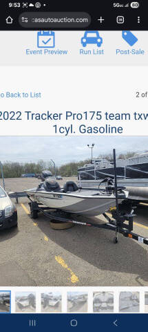 2022 Tracker PRO175