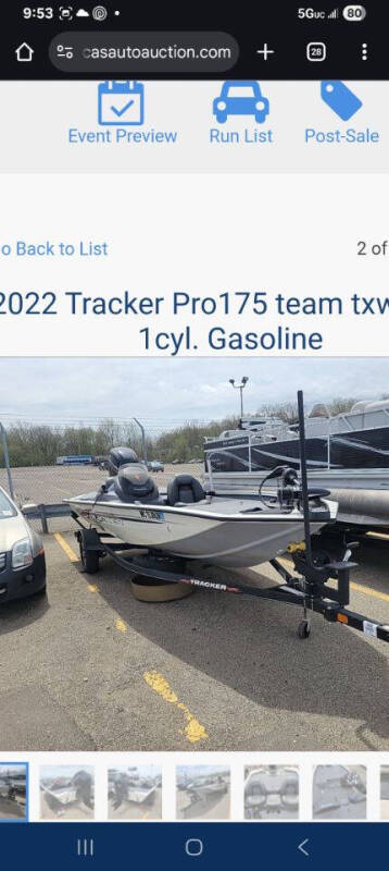 2022 Tracker PRO175