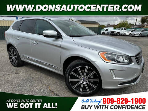 2016 Volvo XC60 for sale at Dons Auto Center in Fontana CA