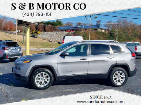 2014 Jeep Cherokee for sale at S & B MOTOR CO in Danville VA