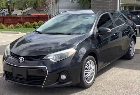 2016 Toyota Corolla for sale at Easy Guy Auto Sales in Indianapolis IN