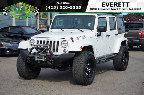 2017 Jeep Wrangler Unlimited for sale at West Coast AutoWorks -Edmonds in Edmonds WA