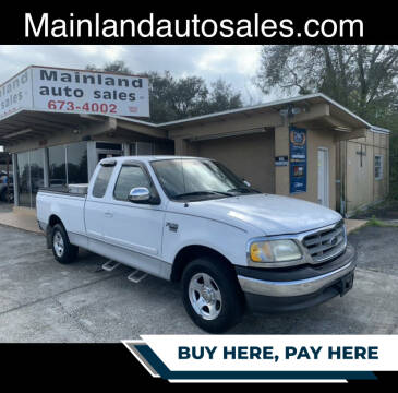 2002 Ford F-150 for sale at Mainland Auto Sales Inc in Daytona Beach FL