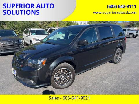 2019 Dodge Grand Caravan for sale at SUPERIOR AUTO SOLUTIONS in Spearfish SD