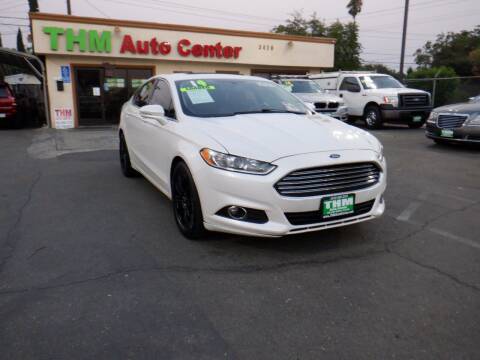2014 Ford Fusion for sale at THM Auto Center in Sacramento CA