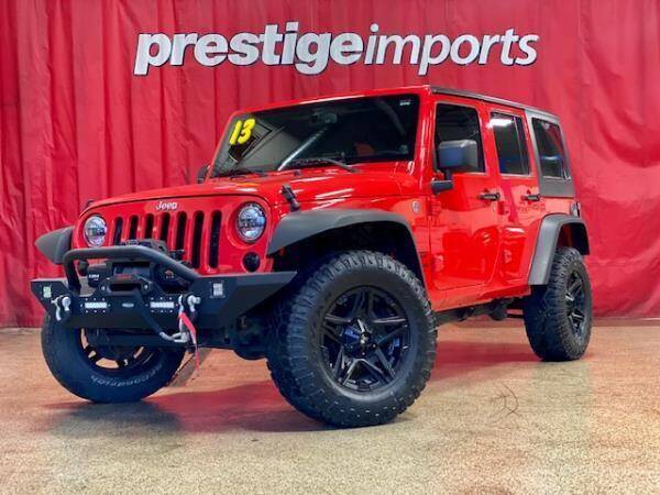 2013 Jeep Wrangler Unlimited for sale at Prestige Imports in Saint Charles IL