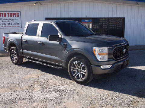 2021 Ford F-150 for sale at AUTO TOPIC in Gainesville TX