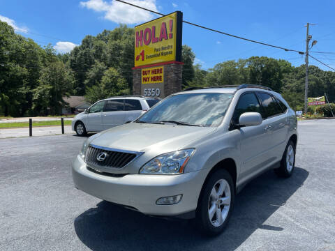 2008 Lexus RX 350 for sale at NO FULL COVERAGE AUTO SALES LLC in Austell GA