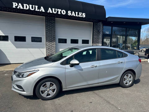 2018 Chevrolet Cruze for sale at Padula Auto Sales in Holbrook MA