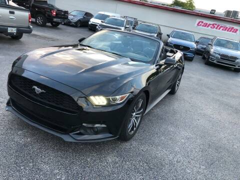 2017 Ford Mustang for sale at CARSTRADA in Hollywood FL