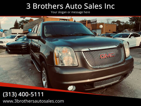 2012 GMC Yukon XL for sale at 3 Brothers Auto Sales Inc in Detroit MI