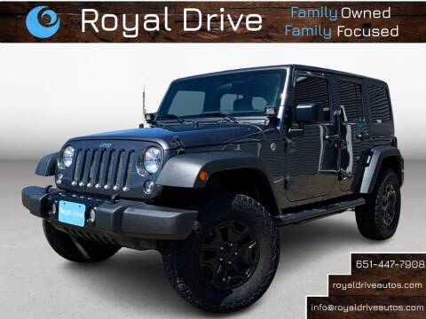 2018 Jeep Wrangler JK Unlimited for sale at Royal Drive in Newport MN