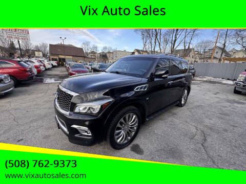 2015 Infiniti QX80 for sale at Vix Auto Sales in Worcester MA