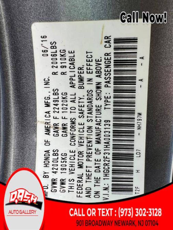 2017 Honda Accord LX