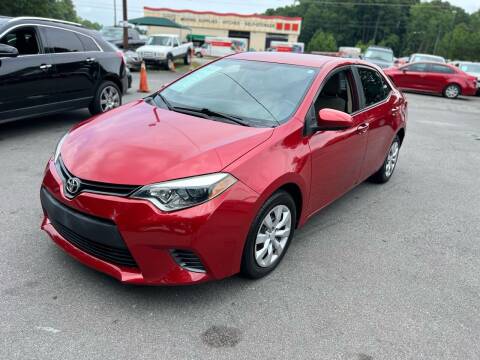 2015 Toyota Corolla for sale at Atlantic Auto Sales in Garner NC