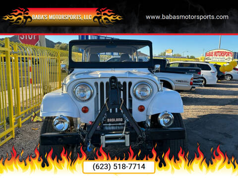 1966 Jeep CJ-5 for sale at Baba's Motorsports, LLC in Phoenix AZ