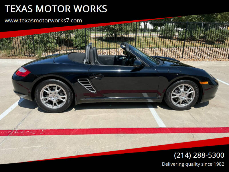2006 Porsche Boxster for sale at TEXAS MOTOR WORKS in Arlington TX