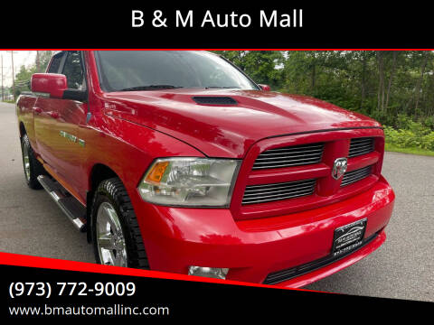 2012 RAM Ram Pickup 1500 for sale at B & M Auto Mall in Clifton NJ