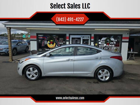 2011 Hyundai Elantra for sale at Select Sales LLC in Little River SC