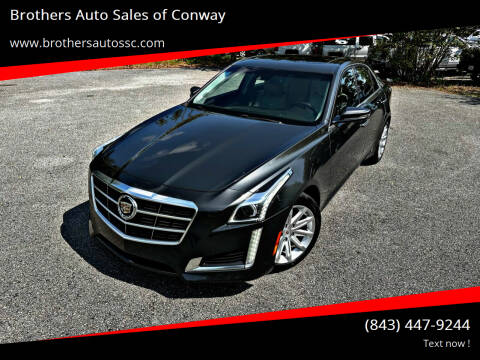 2014 Cadillac CTS for sale at Brothers Auto Sales of Conway in Conway SC