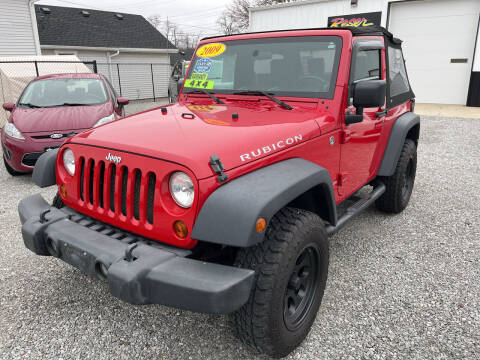 2009 Jeep Wrangler for sale at Reser Motorsales, LLC in Urbana OH